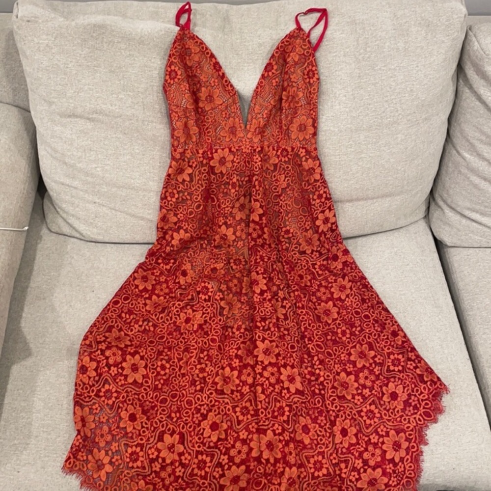 EUC For Love and Lemons Rosemary Dress sz S - Picture 8 of 13